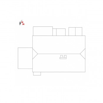 (Neu) Auhagen 11359 H0 Großes Bauernhaus mit Stall und Schauer,