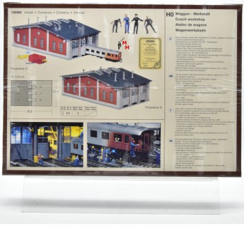 Faller 130966 Exclusiv Modell 2001 "Waggon-Werkstatt", (99247)