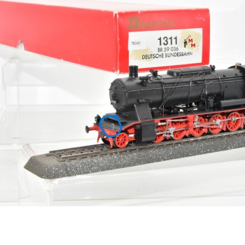 Rivarossi 1311 Dampflok BR 59 036 der DB, (78345) Rivarossi 1311 Dampflok BR 59 036 der DB, (78345)