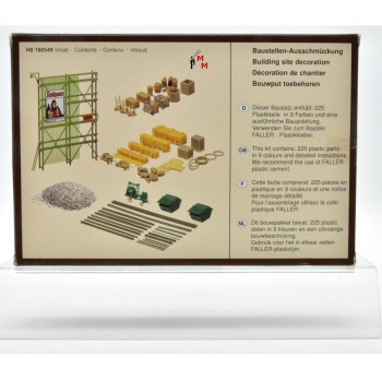 Faller H0 180549 Baustellen-Ausschmückung, (99093)