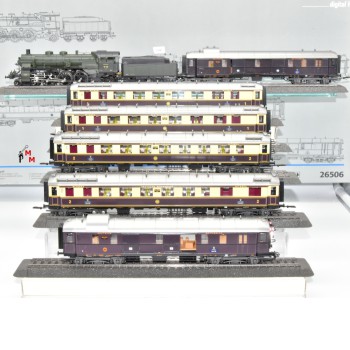 Märklin 26506 Zugpackung Rheingold mit Schnellzug-Dampflok S 3/6 der DRG,  (30340)