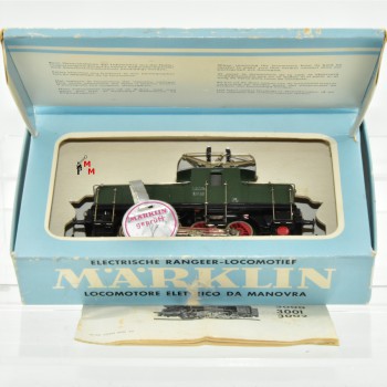 Märklin 3001.2 E-Lok BR E63, DB, "3000", mit Prüfsiegel, (78468)
