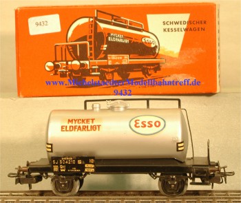 Märklin 4524.2 Kesselwagen der SJ "Mycket Eldfarligt", (9432)