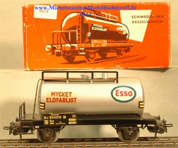 Märklin 4524.3 Kesselwagen der SJ "Mycket Eldfarligt", (9434)