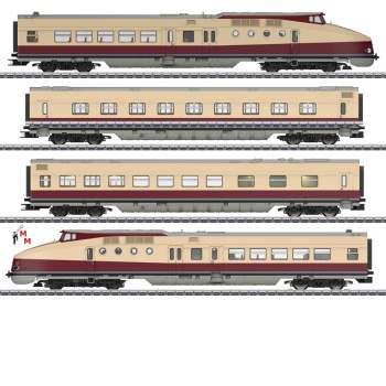 (Neu) Märklin 38175 Dieseltriebzug VT 18,16 DR/DDR, Ep.VI,