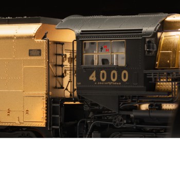 (Neu) Märklin 39400 Dampflok "Big Boy", U.P."vergoldet",