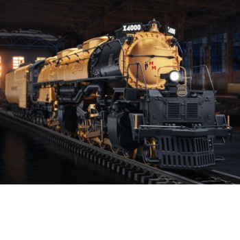 (Neu) Märklin 39400 Dampflok "Big Boy", U.P."vergoldet",