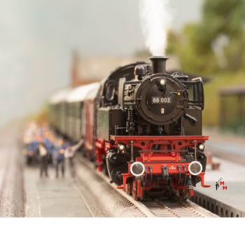(Neu) Märklin 39665 Dampflokomotive BR 66 002 der DB, 2. Insider Modell 2025,