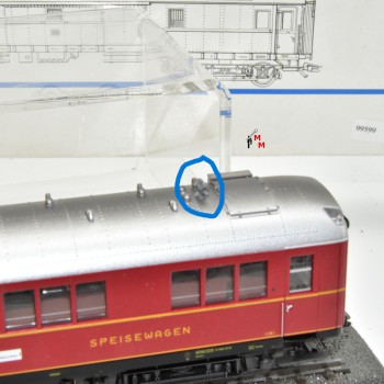 Märklin 42941 Wagen-Set "Riviera Express", (99599)