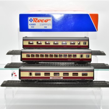 Roco 43883/43068/43069 Dieseltriebzug VT11.5 mit 2 Ergänzugssets, digital, beleuchtet, Wechselstrom, (21035)