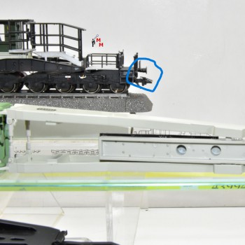 Trix 43994 Tragschnabelwagen, Wechselstrom, (66366)