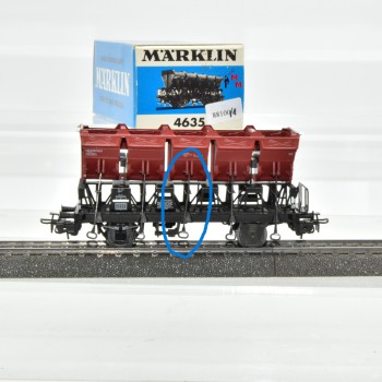 Märklin 4635.1 Muldenkippwagen, DB, (88100)