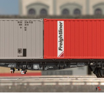 (Neu) Märklin 47680 Container-Tragwagen-Set DB, MHI,