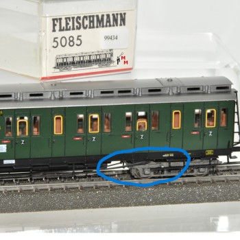 Fleischmann 5085 Abteilwagen  2. Kl. der DRG, (99434)