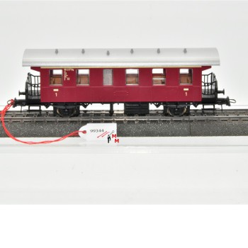 Roco 54229.1 Personenwagen "Donnerbüchse",1.Kl. der DB, ohne OVP, geänderte Wagen-Nr. (99344)