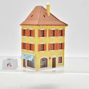 Faller 130414.4 Set "2 Stadthäuser", daraus ein Haus,, fertig gebaut, (99331)