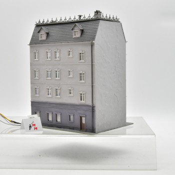 Faller 130446 Stadthaus "Pizzeria Alfredo", beleuchtet, fertig gebaut, (99370)