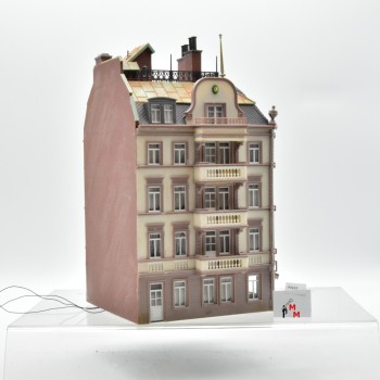 Faller 130918 Reihen-Endhaus "Goethestr. 88", beleuchtet, fertig gebaut, (99439)