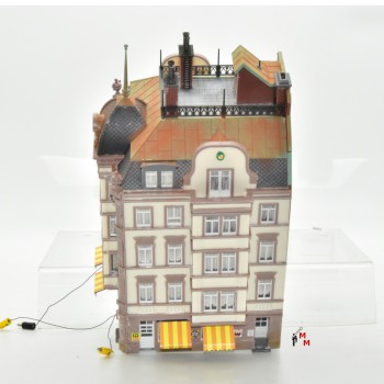 Faller 130918 Reihen-Endhaus "Goethestr. 88", beleuchtet, fertig gebaut, (99439)