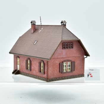 Vollmer 43570.2 Doppelhaus "Kleine Dorfschule", fertig gebaut, (99440)