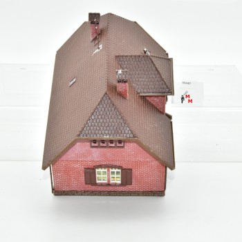 Vollmer 43570.2 Doppelhaus "Kleine Dorfschule", fertig gebaut, (99440)