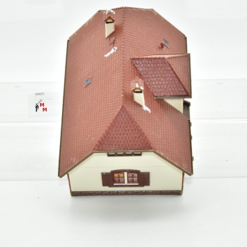 Vollmer 43570 Doppelhaus "Kleine Dorfschule", fertig gebaut, (99453)