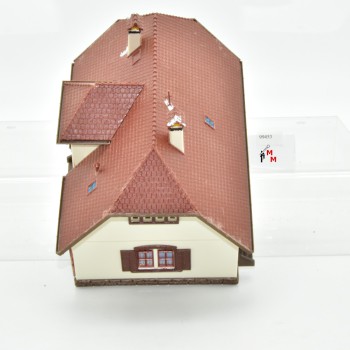 Vollmer 43570 Doppelhaus "Kleine Dorfschule", fertig gebaut, (99453)