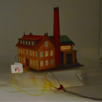 Faller 130960 "Kleine Privatbrauerei", beleuchtet, fertig gebaut, (99439)