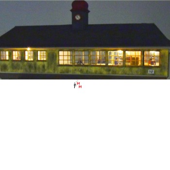 Faller 120111 Reiestellwerk "Neustadt", beleuchtet, fertig gebaut, (99505)