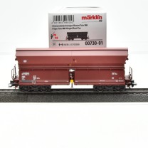 (Neu) Märklin 00730.01 Großraum Schwenkdachwagen, mit Bremsspindel,einzeln aus Display,