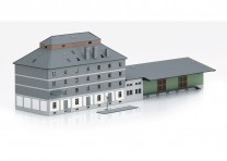 (Neu) Märklin Spur Z 89705 Bausatz Raiffeisen Lagerhaus mit Mark,