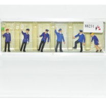 Preiser 10011 Bahnpersonal DB, (88231)