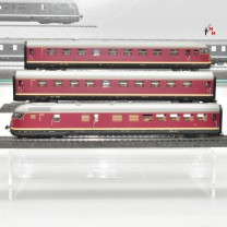 Trix 22608 Diesel-Triebwagenzug BR VT08.5 der DB, (78299)