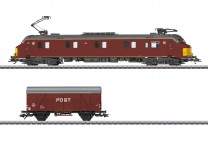 (Neu) Märklin 26613 Triebwagen Serie mP 3000 mit Güterwagen, NS, Ep.IV,