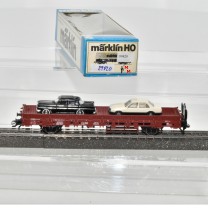 Märklin 29820.003 Rungenwagen mit 2 PKW´s, (99429) Märklin 29820.003 Rungenwagen mit 2 PKW´s, (99429)