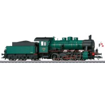 (Neu) Märklin 39539 Güterzug-Dampflok S.81, grün, SNCB, Ep.IIIa,