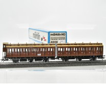 Märklin 4208 Abteilwagen-Paar der KPEV, (78991)