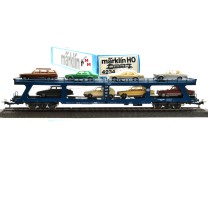 Märklin 4234.1 Autotransportwagen DB, beladen, (70048) Märklin 4234.1 Autotransportwagen DB, beladen, (70048)