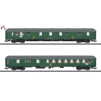 (Neu) Märklin 42850 Post-Set Bahnpostwagen mit Halbgepäckwagen, DB,