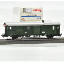 Märklin 4316 Personenzug-Gepäckwagen m. Schlusslichter, (99713) Märklin 4316 Personenzug-Gepäckwagen m. Schlusslichter, (99713)