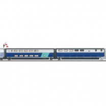 (Neu) Märklin 43443 Ergänzungswagen-Set -3- zum  TGV Duplex,