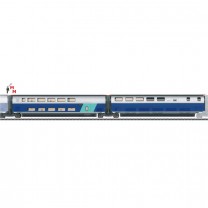 (Neu) Märklin 43443 Ergänzungswagen-Set -3- zum  TGV Duplex,