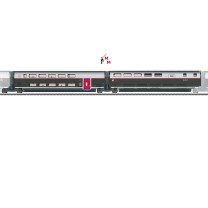 (Neu) Märklin 43448 Ergänzungsset 3 TGV INOUI, Ep. VI,