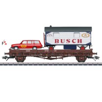 (Neu) Märklin 45041 Niederbordwagen Zirkus Busch, DR,