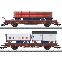 (Neu) Märklin 45042 Güterwagen-Set Zirkus Busch, DR, Ep.IV,