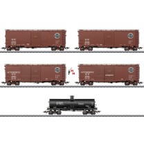 (Neu) Märklin 45667 US Güterwagen-Set, (5 Wagen)