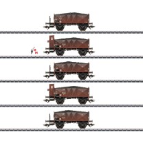 (Neu) Märklin 46047 Kohlewagen-Set  der DB, Ep.III,