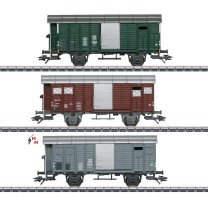 (Neu) Märklin 46568 Güterwagenset zum Habersack, 3-teilig, Ep.III,