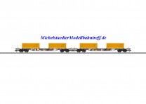 (Neu) Märklin 47130 Containertragwagen-Set "Erdaushub Stuttgart 21",