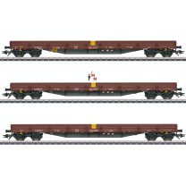 (Neu) Märklin 47162 Niederbordwagen-Set  der DB AG, Ep.VI,
